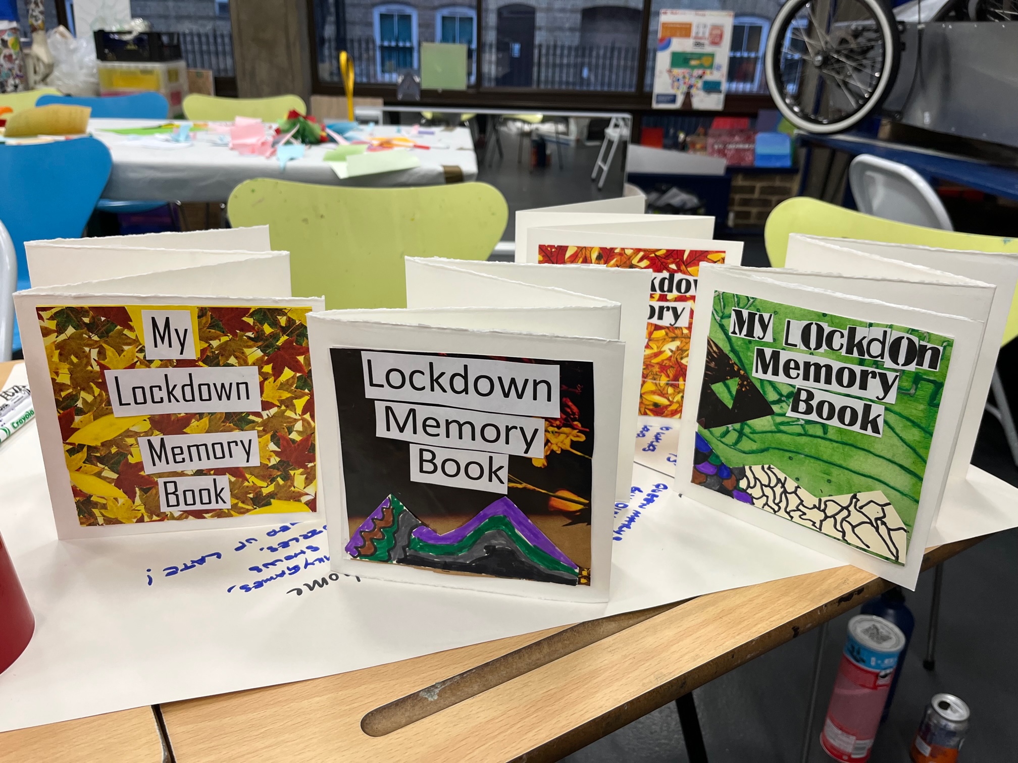 Lockdown memory books produced by young people from Westminster