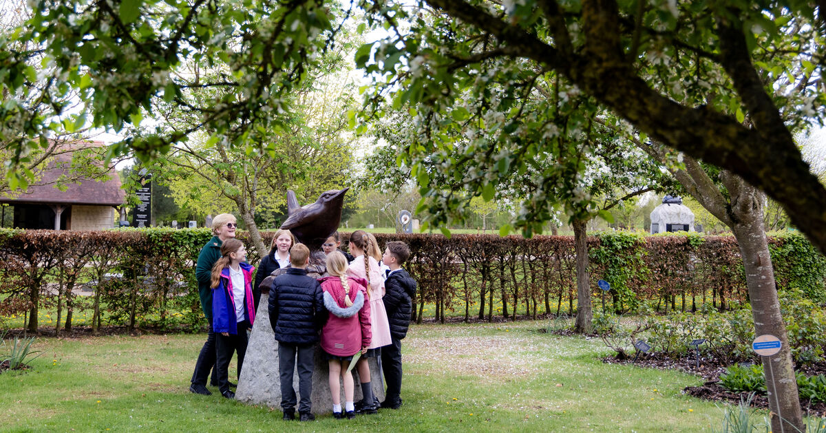 Key stage two tour of the Women's Royal Naval Service Memorial Garden