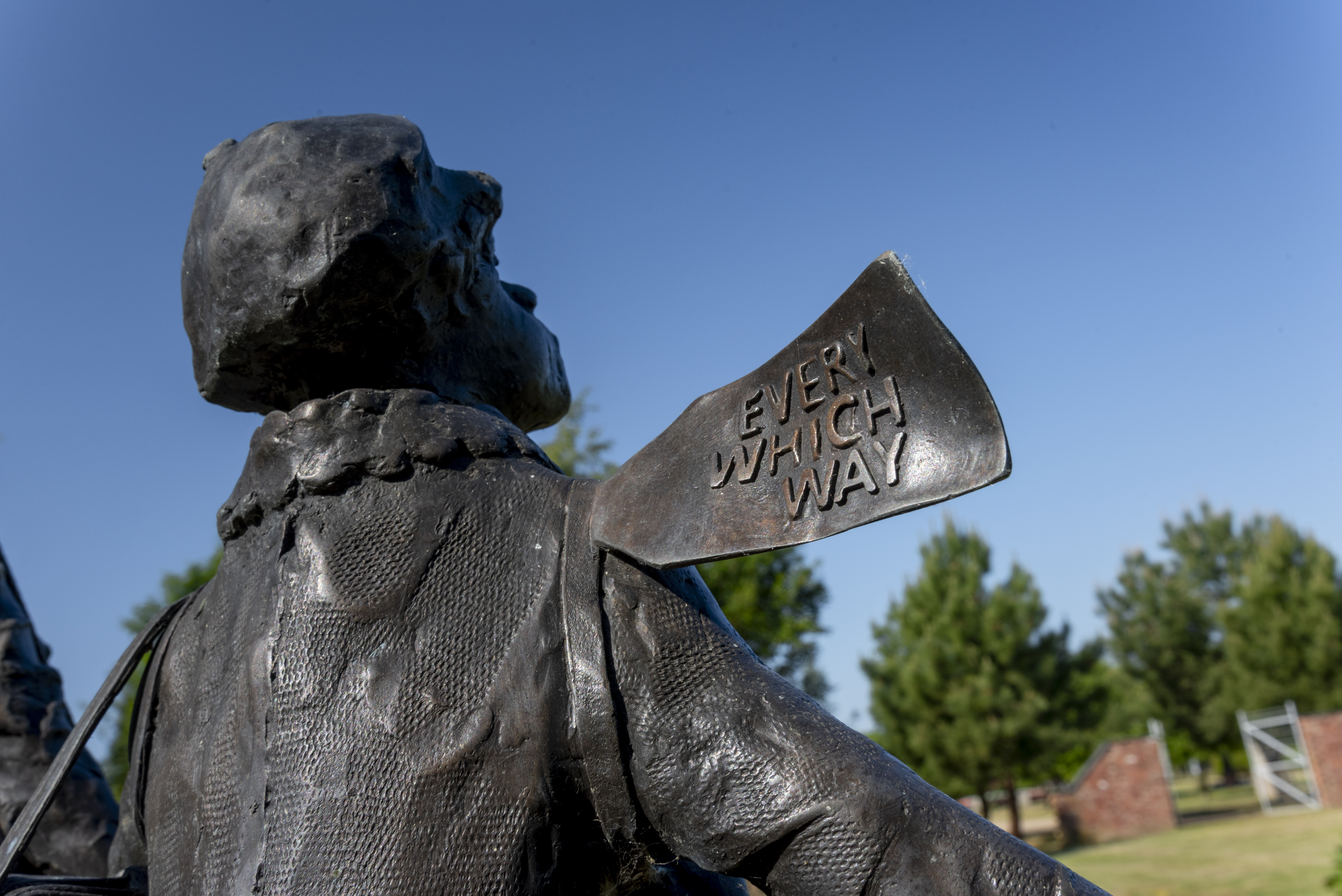 The British Evacuees Association Memorial Close Up of Child Statue