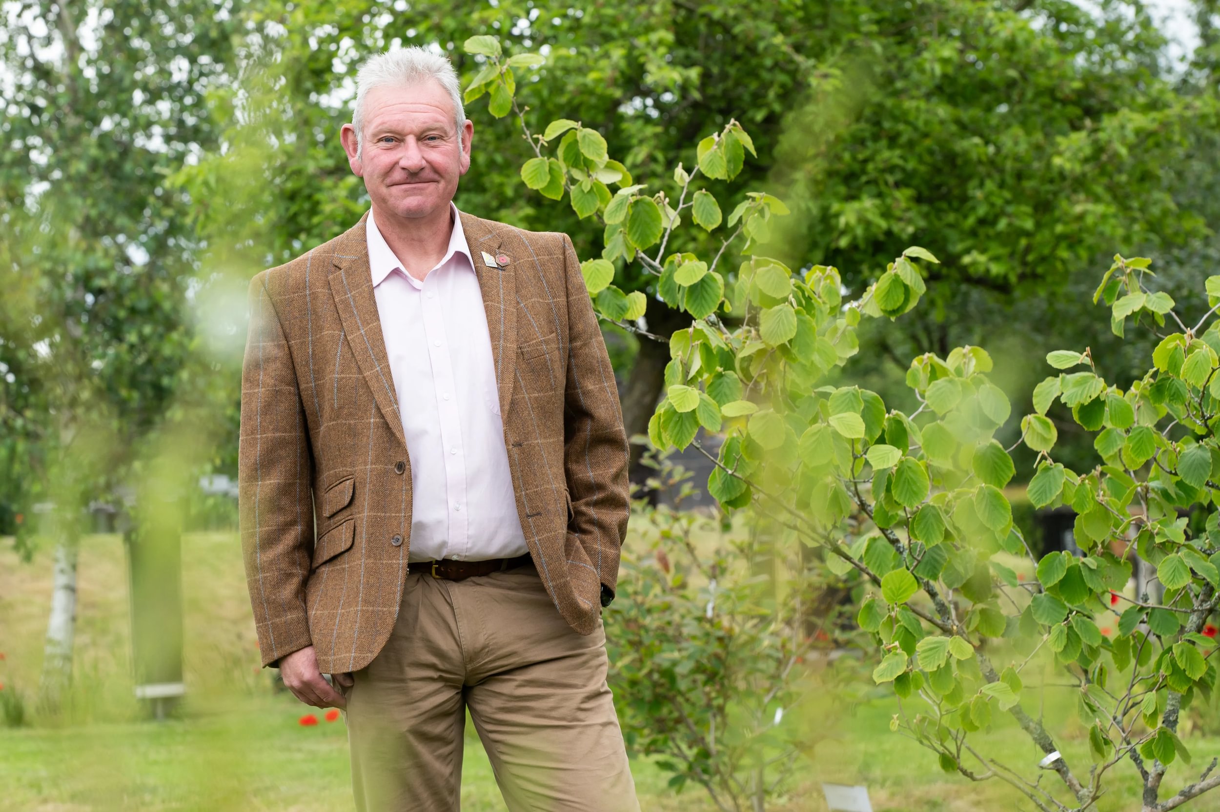 Andy Ansell, Head of Estates at the National Memorial Arboretum