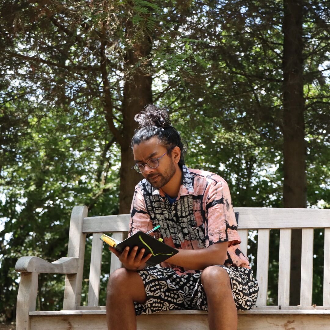 Arji Manuelpilla, Poet-in-residence