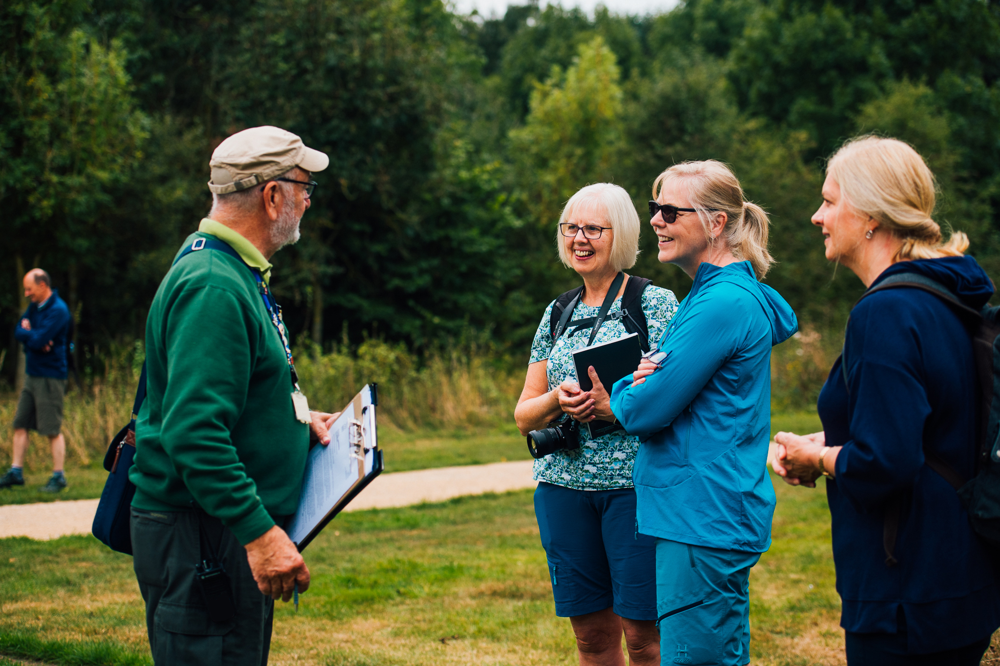 Guided walk with one of the National Remembrance Gardens dedicated volunteers
