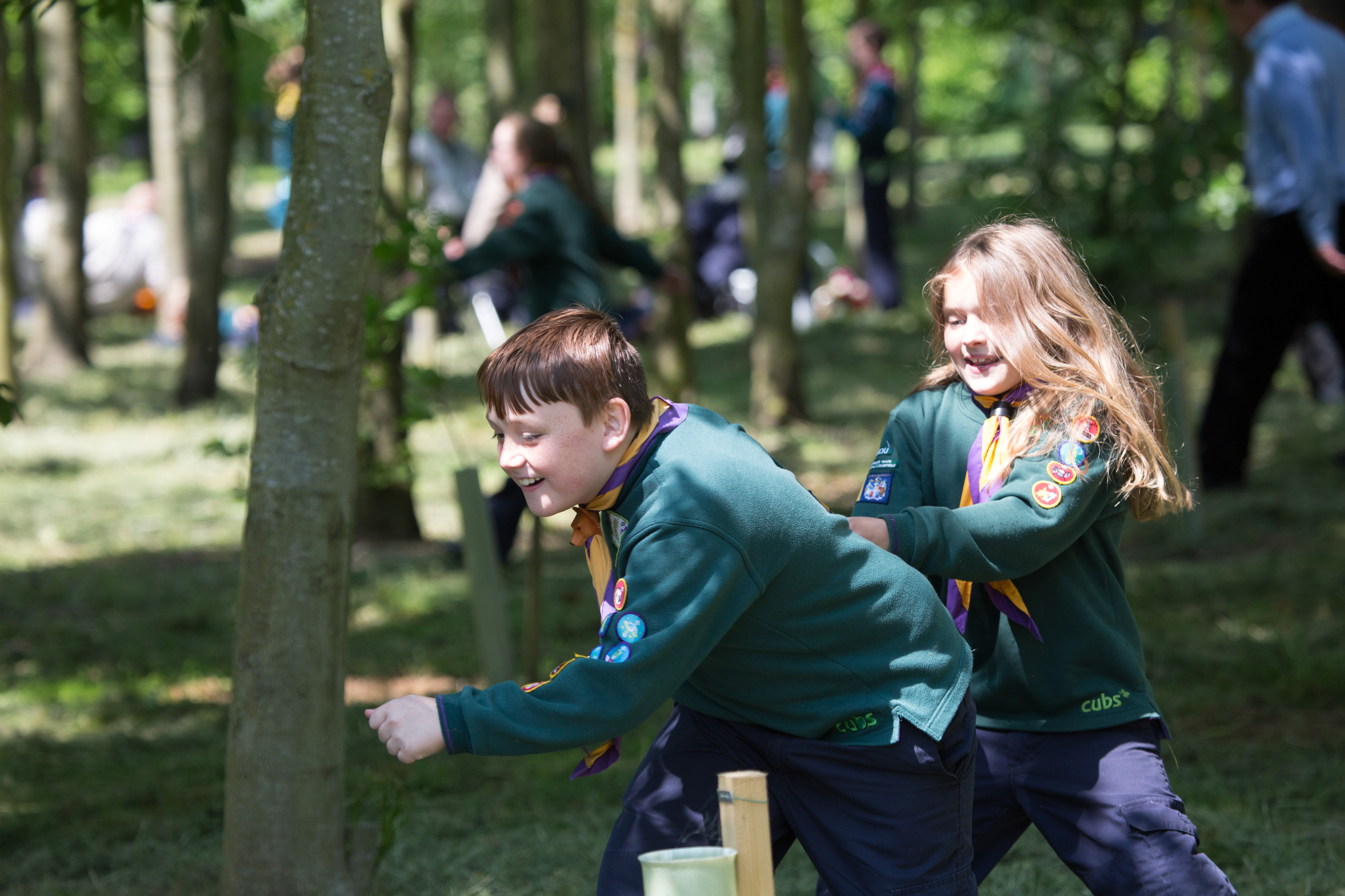 Scouts Running